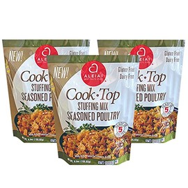 ALEIA'S BEST. TASTE. EVER. Cook Top Stuffing Mix Seasoned Poultry - 5.5 oz / 3 Pack – Rich, flavorful Taste, Ready in 5 minutes, Stuffing for Gluten Free Recipes, Gluten-free