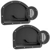 RecPro Trailer Exterior Vent Cowl | Driver's Side Front |