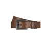 Yazubi 11000048 Leather Belt Men's Belt - 105 brown