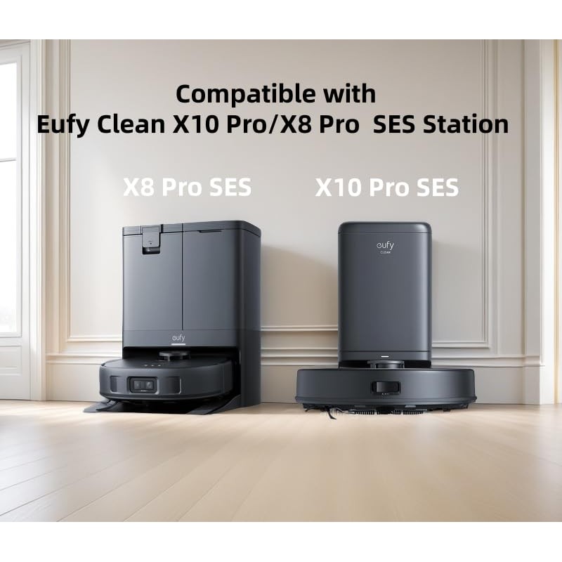 12 Pack Dust Bags for Eufy Clean X8 Pro /