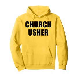 Church Usher - Christian Faith Staff & Volunteer Uniform Pullover Hoodie