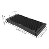 Water Cooling Radiator 12 Pipe 1bar Pressure Test Aluminum Alloy
