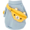 Dog Adorable Clothes with Sling Bag, Pet Cute Ourfit for