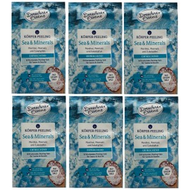 Dresdner Essenz Sea & Minerals Body Scrub 6 x 50 g Pack of 6