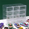 Unbranded Clear Acrylic Display Case Storage Box Hold 12 Toy