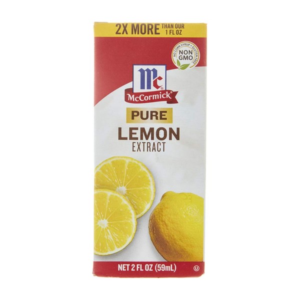 McCormick Pure Lemon Extract, 2 Fl Oz (Pack of 1)