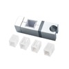 Adjustable Shower Bracket, Shower Head Holders, No Drilling Slip-On Design