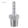 BORDSTRACT Hose Nozzle Fittings SS304 Stainless Steel Male Thread Pipe