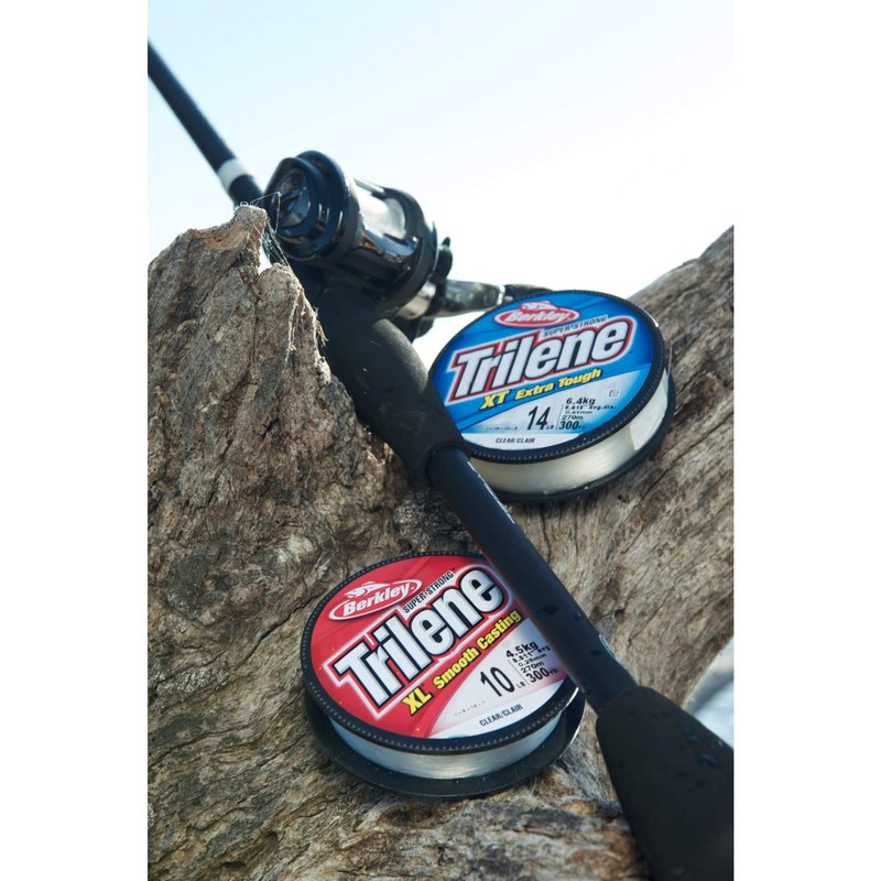 Berkley Trilene XT Monofilament Economy Pack(12-Pound,Low-Vis Green)