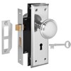 SUMBIN Mortise Lock Set for Interior Door, Replacing Antique Door