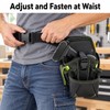 Electrician Tool Bag Waist Belt Pouch – Large-Capacity Tool Organizer