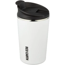 Ken Onishi Red Earth Stainless Steel Short Tumbler, White, Size: Approx. φ3.2 inches (8.2 cm), H6.1 inches (15.5 cm), REA-2801