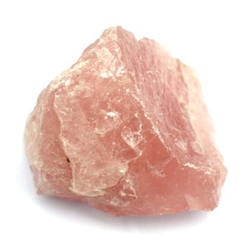 Stone of Love - Reiki Healing Energy Charged Raw Rose Quartz Crystal Gemstone Piece (Beautifully Gift Wrapped)