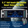 1DIN 5.1 inch Touch Screen Car Radio 5188 MP5 Player