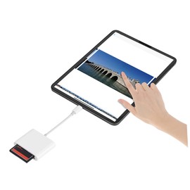 KICHOUSE USB-c Cf Card Reader Portable Multi-Format Writer for Phones Tablets and Laptops High-Speed Data Transfer Accessory Convenient for Go Use