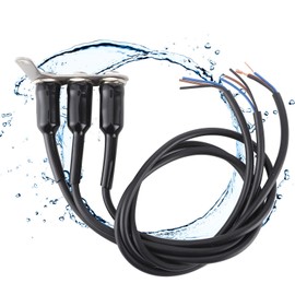 Motorcycle Handlebar Switch Adjustable Mount Waterproof 3 Buttons Headlight Horn Turn Signal