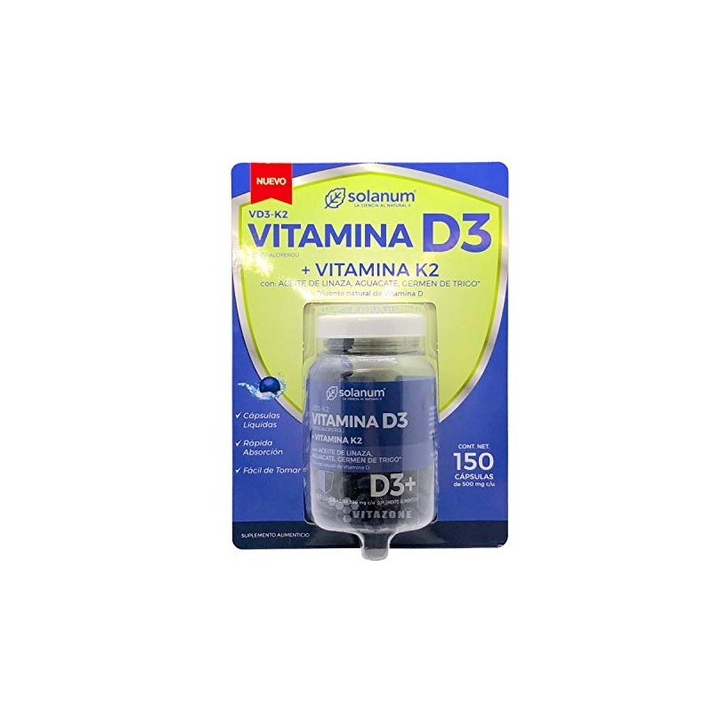 Solanum - Solanum Vitamina D3 Y Vitamina K2 Solanum -