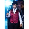 Mainfini Mens Vampire Cape Mardi Gras Adult Costume Cloak Medieval