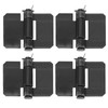 uxcell 4 Pack Heavy Duty Weldable Hinges, 2.83" x 3.46"