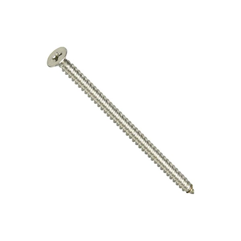 4 x 70mm Flat Head Tapping Screws (Stainless Steel/10pcs) EA949AL-229