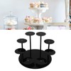 Acrylic Cupcake Stands Stable Round Anime Figure Doll Platter Display
