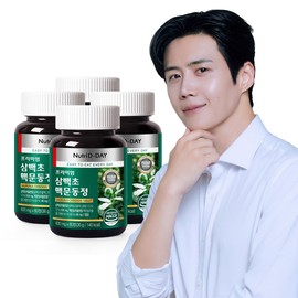 Nutri-D-Day Premium 300-second MacMoondongjeong x 4 bottles, total 240 tablets / 뉴트리디데이 프리미엄 삼백초 맥문동정 x 4병 총240정