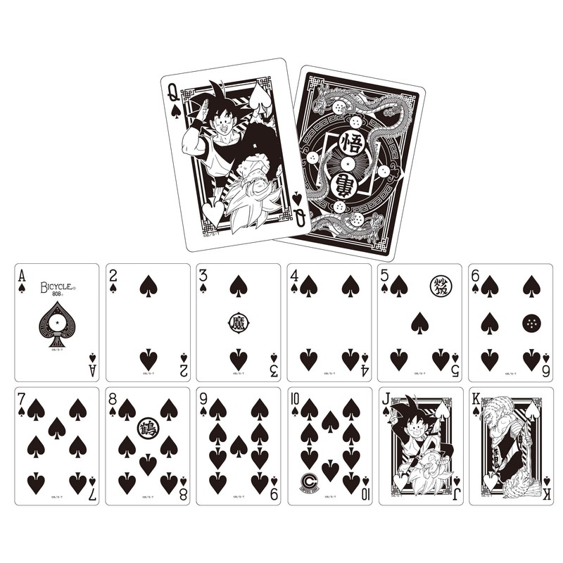 Dragon Ball Z Bicycle Playing Cards