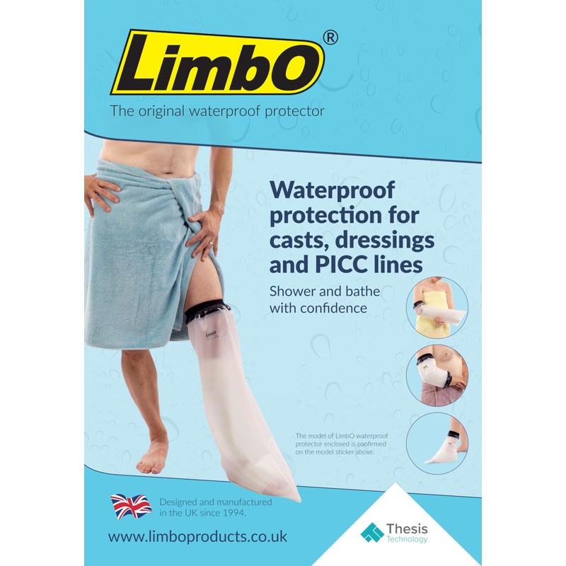 LimbO Waterproof Protectors Cast and Dressing Cover - Adult Half