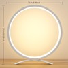 MAYTHANK Desk Light, Ring Light, Table Light, Table Lamp, Bedside
