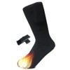 Electric Warming Socks Comfortable Cotton Stretchable 21 to 30cm Thermal