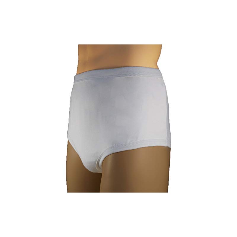 P&S Healthcare's Men's Protective Brief - White - No Absorbency