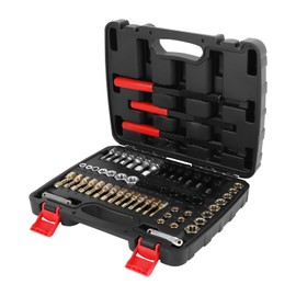 maXpeedingrods 61Pcs Thread Restorer Kit, Rethread Repair Tool, UNC UNF & Metric Thread Chaser Set with Thread Pitch Gauge