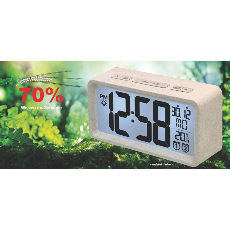 Technoline digitaler Wecker, 124 x 67 x 40mm, WQ296