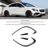 Front Bumper Wind Knife Front Bumper Wing Type Fog Lights