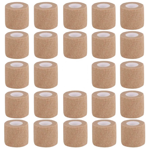 Self Adhesive Bandage Wrap 24Pack 2" x 5 Yards Self