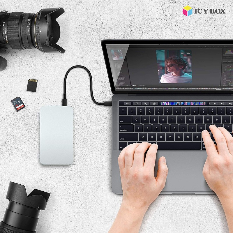 ICY BOX External 2.5 Inch Enclosure for Hard Disk or