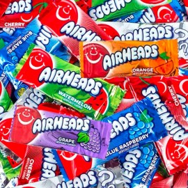Airheads Candy Mini Bars - Fresh Bulk Candy- Assorted Flavors - Choose Sizes - 6 oz