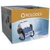 Rolodex® Rotary Business Card File, 400-Card Capacity, Black