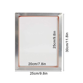 Aluminium Screen Printing Frame for Screen Printing with 110 White Mesh - Small