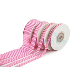 AE Amelia Ella Gingham Ribbons Double Sided Checkered Ribbon for Arts-Crafts, Gift Package Wrapping Sewing Trim Embellishments Graduation Christmas Wedding Baby Shower Birthday Valentine's Day