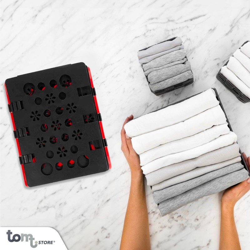 Tomt.STORE: Doblador de ropa playeras y camisas INCLUYE bolsa para