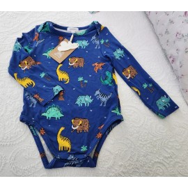 Angel Dear NWT ANGEL DEAR 18/24 DINOSAUR LONG-SLEEVE BODYSUIT