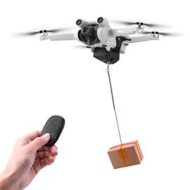 Airdrop Payload Transport Delivery Release Drop Device Drone Thrower Airdrop Dropping System Compatible for DJI Mini 3/Mini 3 Pro/Mini 2/Mini SE/Mavic Mini/Mavic Pro/Mavic Air/FIMI X8SE