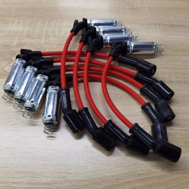 Geartronics (8) PERFORMANCE Spark Plug Wires For CHEVY GMC 1999-2006 LS1 VORTEC 4.8 5.3 6.0L