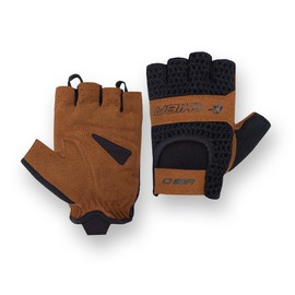 Chiba Unisex Retro Guanti Black/Brown XXL