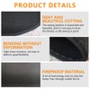 KUWUNG Spark Protection Plate for Fireplace, 80 x 50 cm,