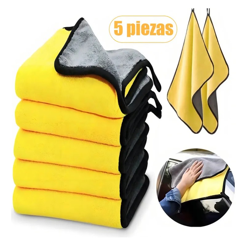 Paño de limpieza ALIENTO DEL VIENTO ADV9089723 franela 5 u