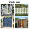 Heavy Duty Gate Hinges,4Pack Wall Mount Gate Hinge with 5/8
