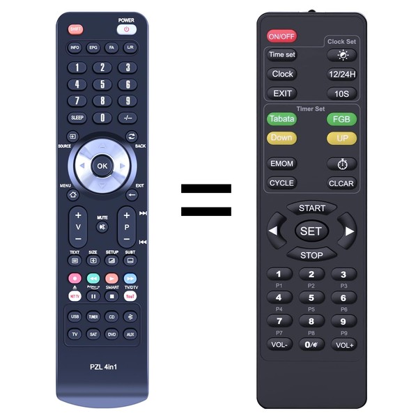 New Replacement Remote Control Compatible with ANJANK Gym Timer