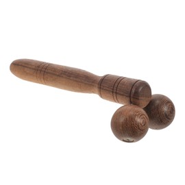 Minkissy 's Facial Roller Wooden Eye Care Manual Massage Tool for Skin Tightening and Relaxation